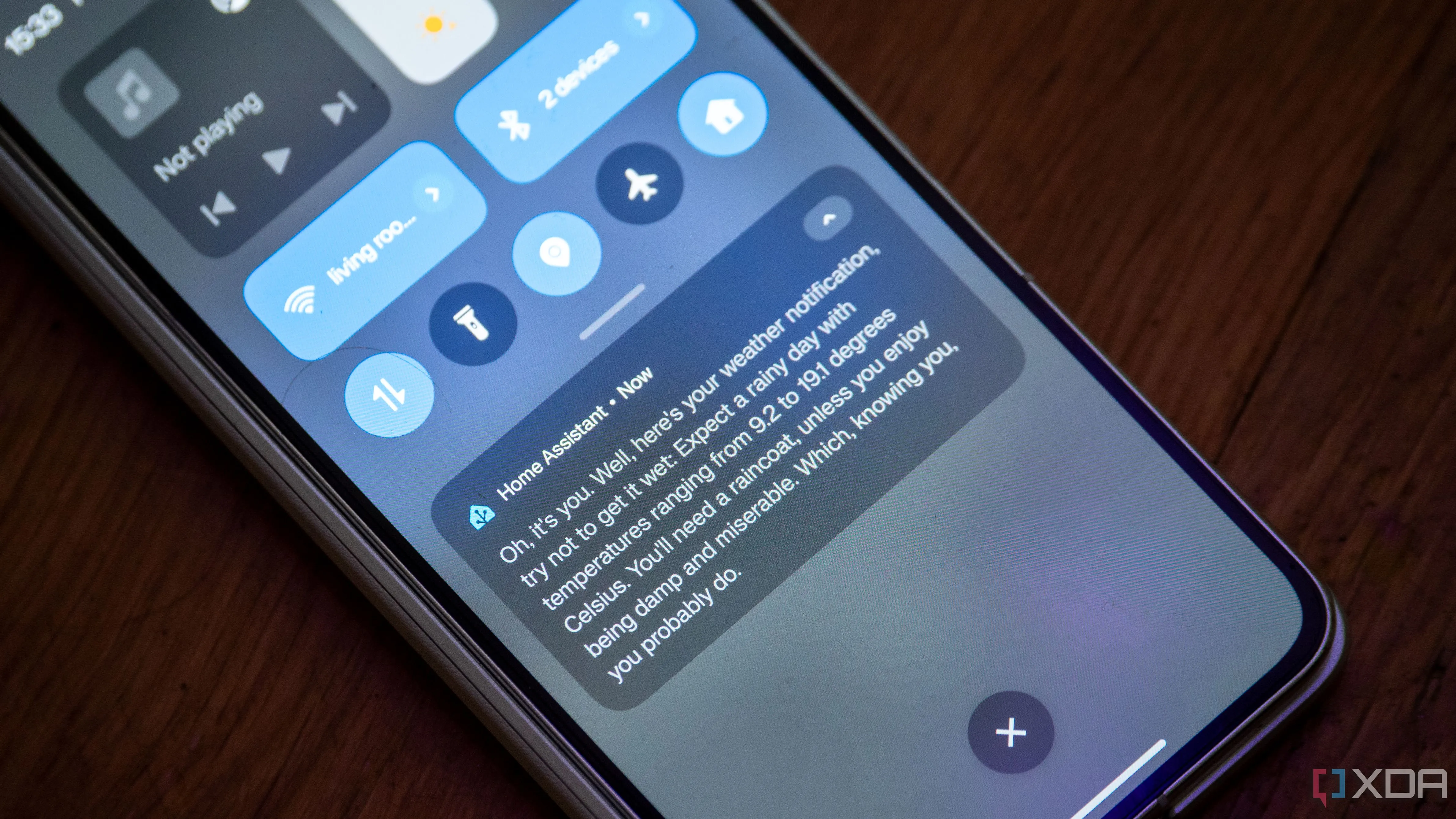 Thông báo động từ Home Assistant với bản tóm tắt thời tiết nhờ LLM