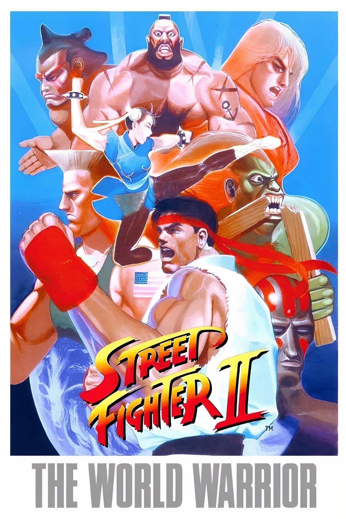 Tổng hợp các nhân vật và cảnh chiến đấu trong game đối kháng Street Fighter II kinh điển trên SNES