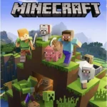 Tổng hợp các yếu tố đặc trưng làm nên thành công của game Minecraft như thế giới khối lập phương và nhân vật Steve.