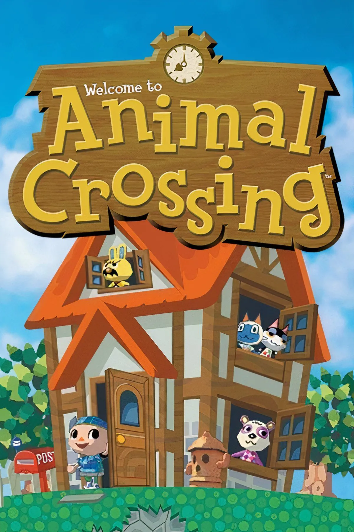 Tổng hợp hình ảnh trong game Animal Crossing trên Nintendo GameCube