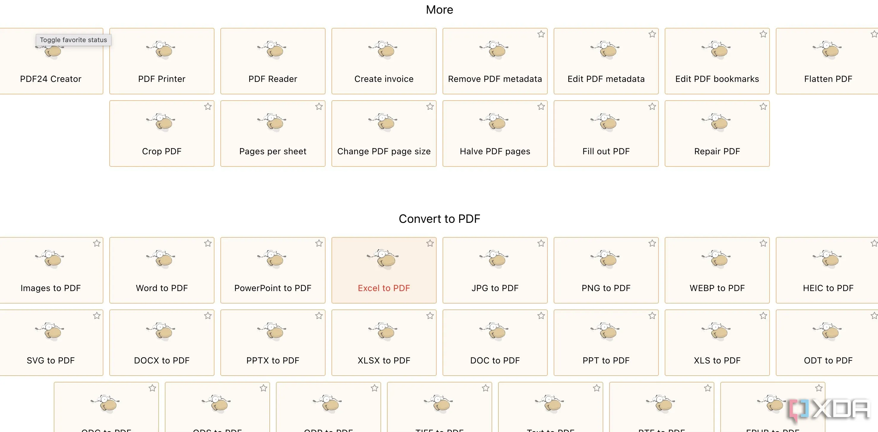 Tổng quan các công cụ chỉnh sửa và chuyển đổi file của PDF24