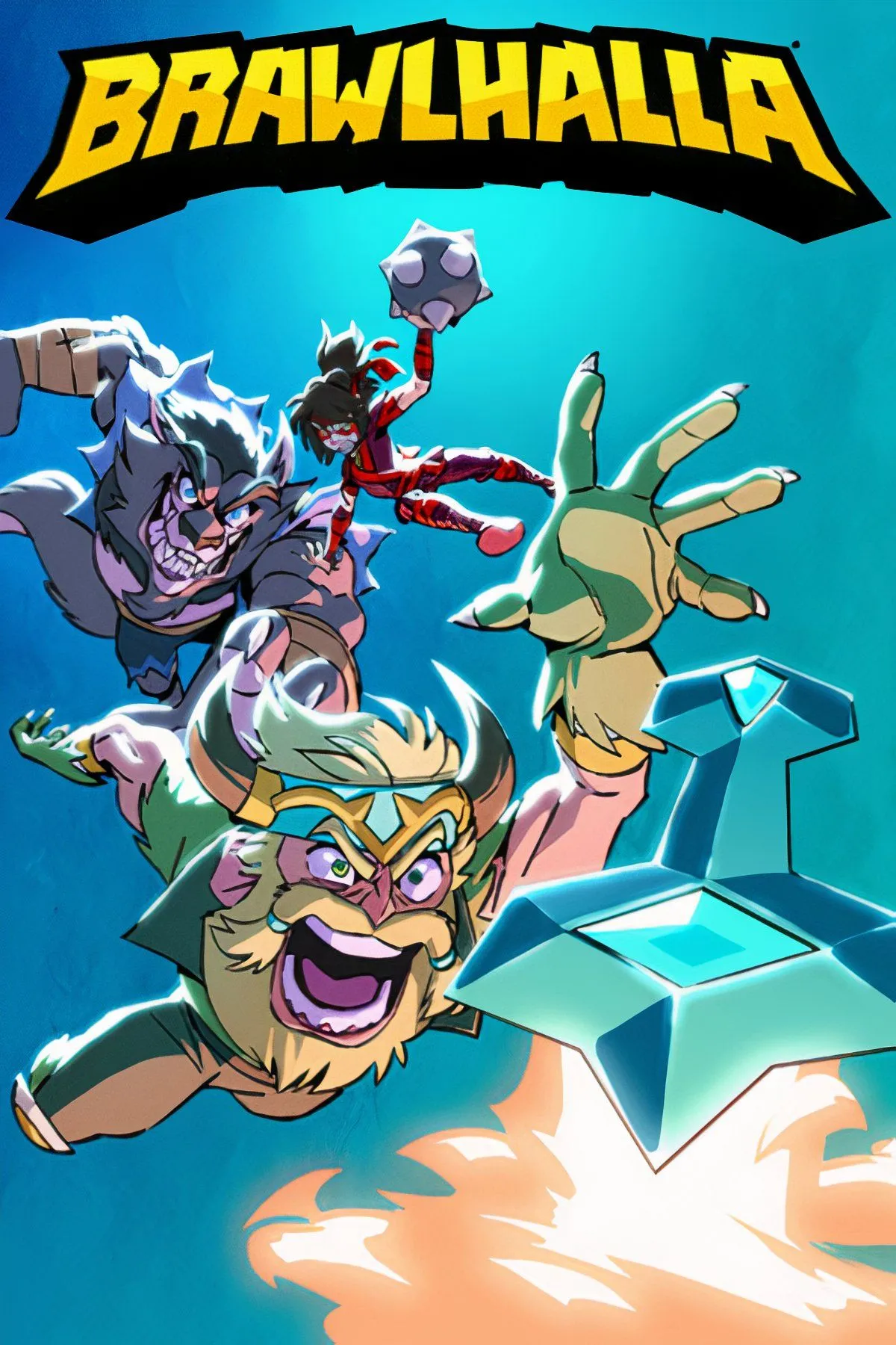 Trận đấu sôi động trong Brawlhalla, game đối kháng miễn phí cho PC cấu hình thấp