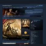 Trang Steam Workshop của Crusader Kings 3