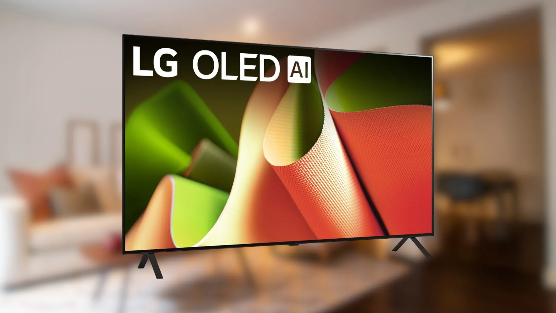 TV LG OLED B4 trình chiếu nội dung 4K với màu sắc rực rỡ