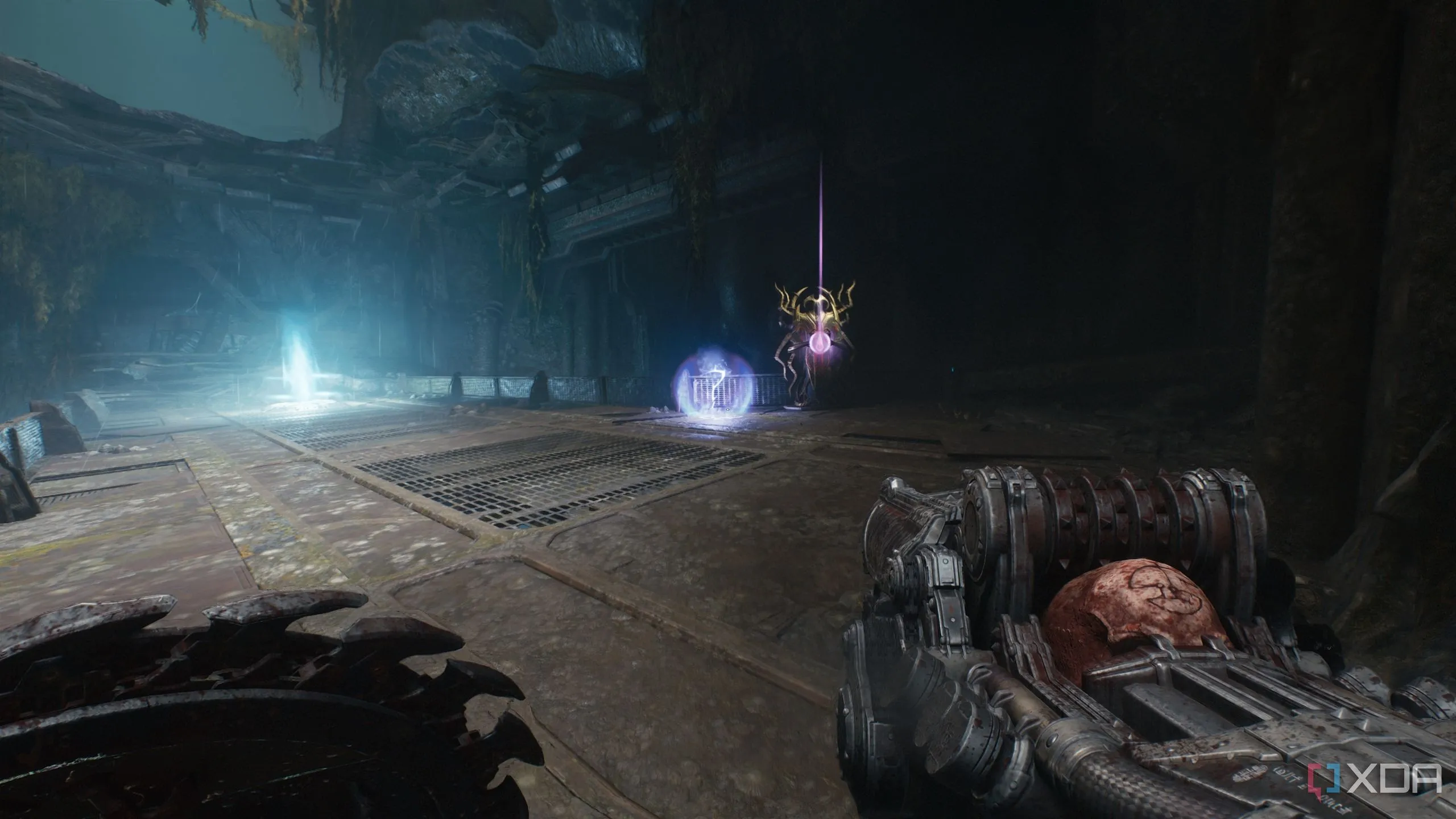 Vật phẩm sưu tầm bí mật và bức tượng Wraithstone trong Chương 14 Doom The Dark Ages.