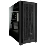 Vỏ case máy tính Corsair 5000D Airflow với thiết kế lưới thoáng khí tối ưu tản nhiệt SSD