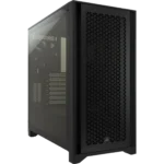 Vỏ case PC Corsair 4000D Airflow với thiết kế lưới tản nhiệt tối ưu luồng khí.